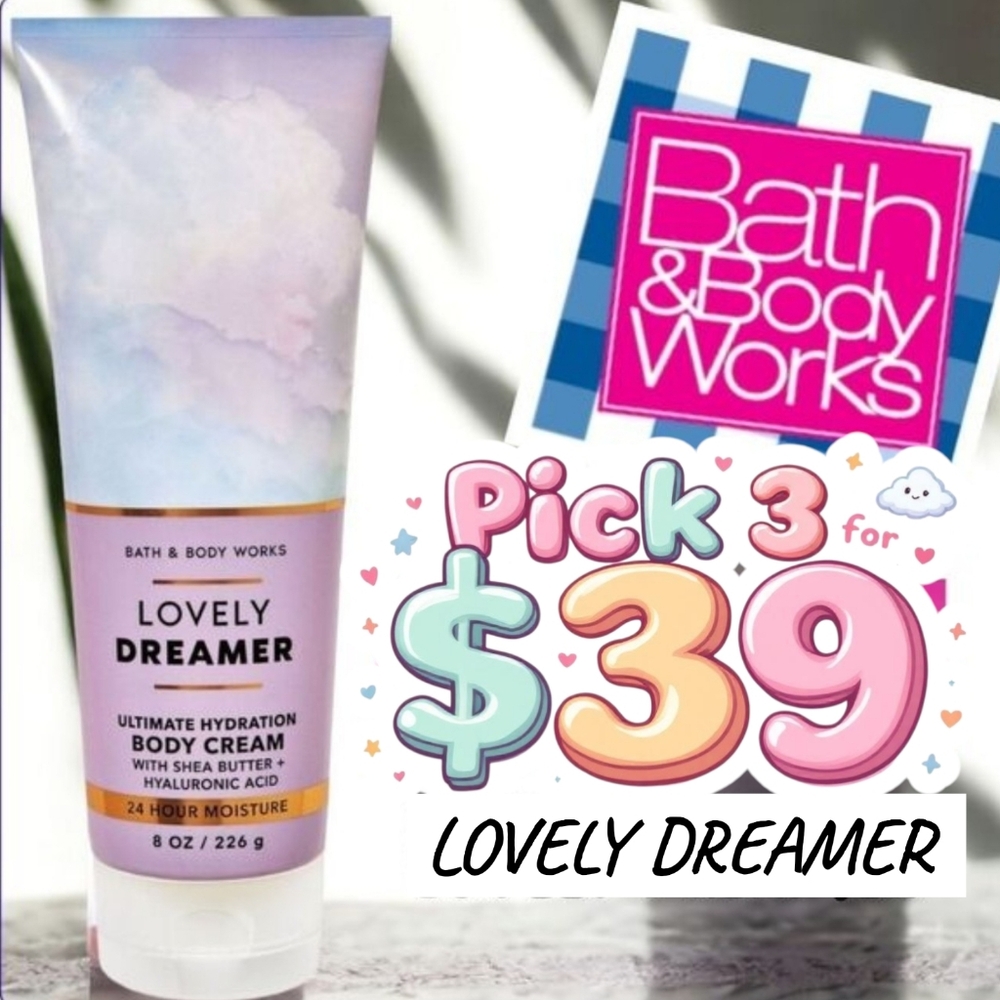 Lovely Dreamer Body Cream- Bath and Body Works